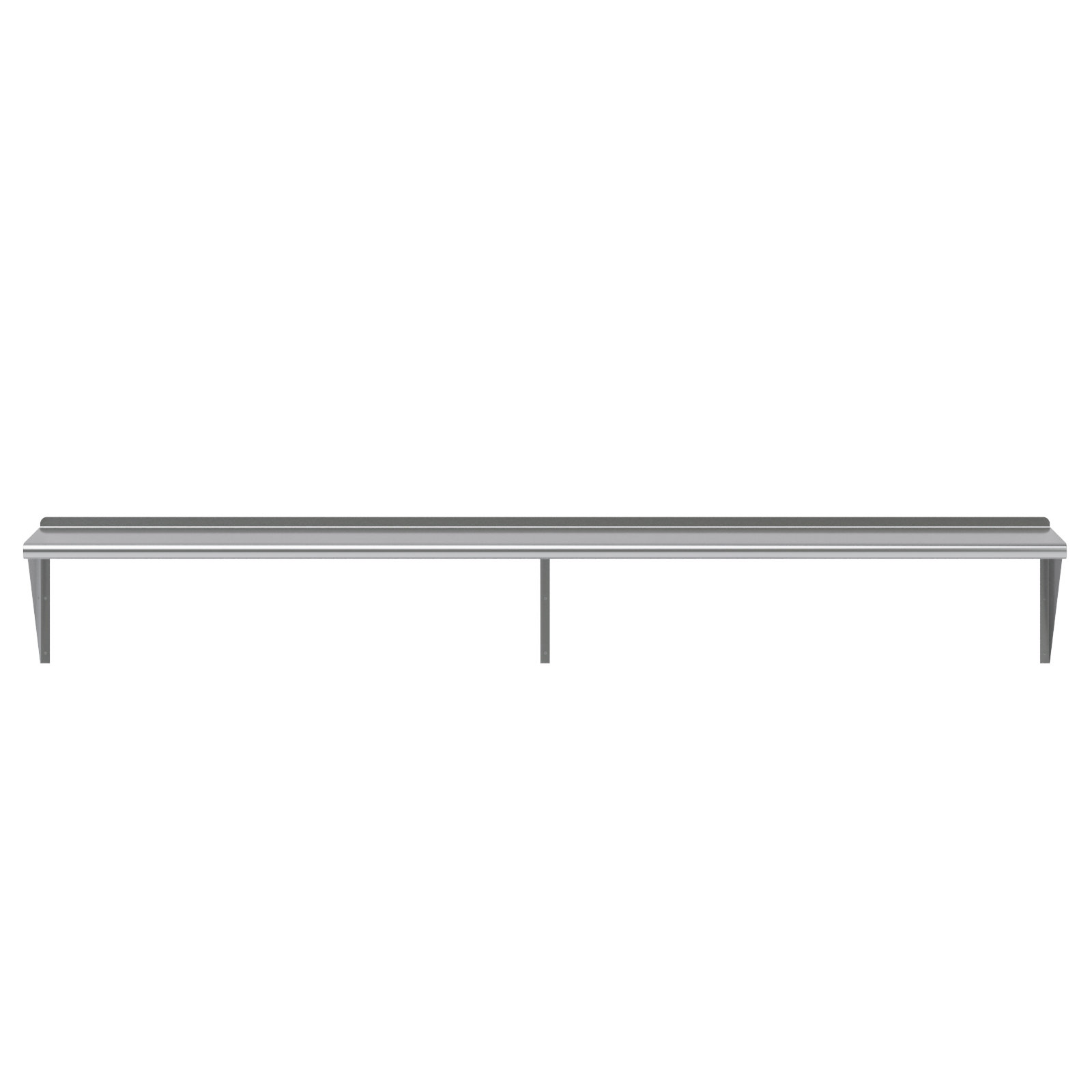 Amgood 18 in. x 96 in. Stainless Steel Wall Shelf | Wayfair